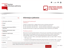 Tablet Screenshot of bip.mzdw.pl